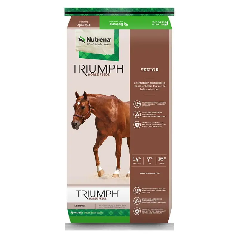 Nutrena Triumph Senior Horse Feed