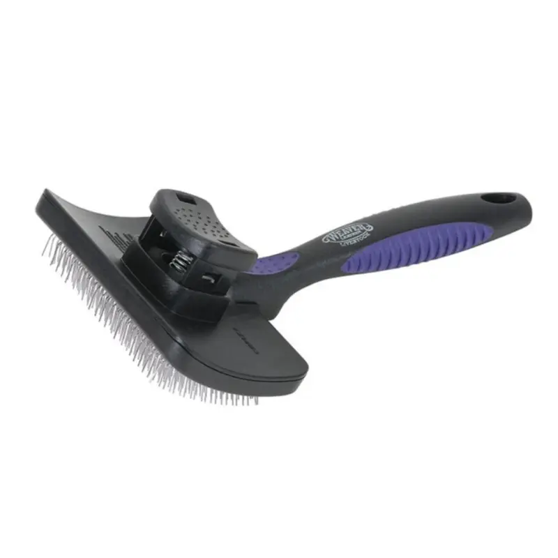 Weaver Livestock Self-Cleaning Slicker Brush