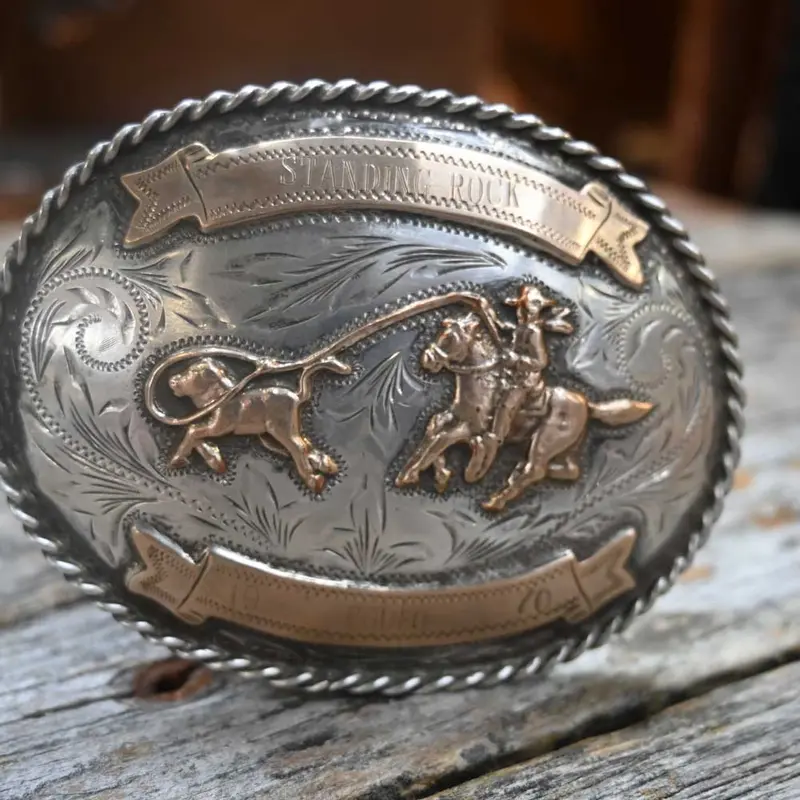 1970 Standing Rock Rodeo Buckle