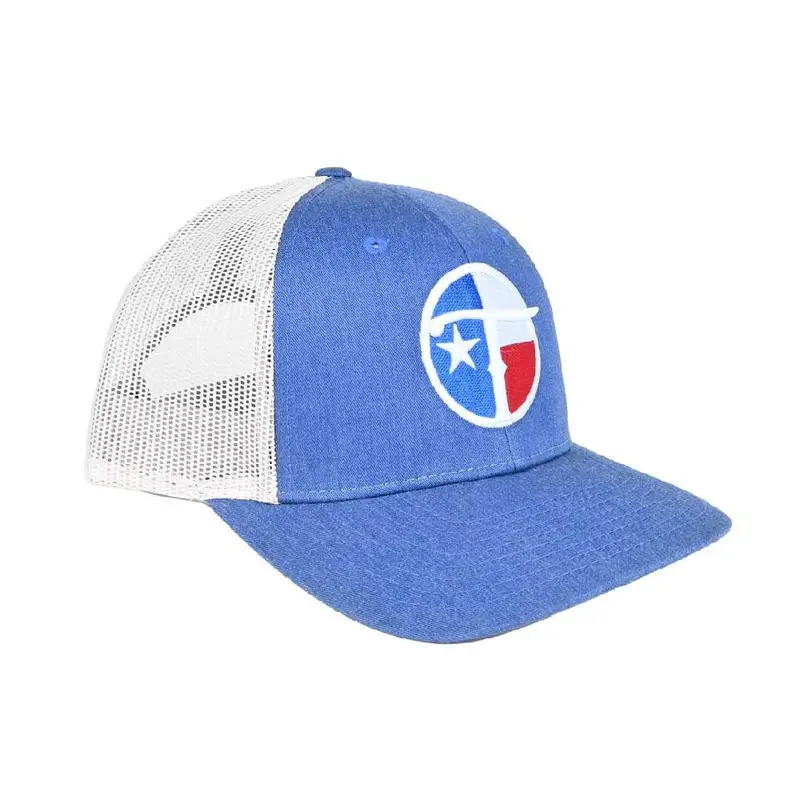 Teskey's Youth 3D Texas Flag T Logo Cap