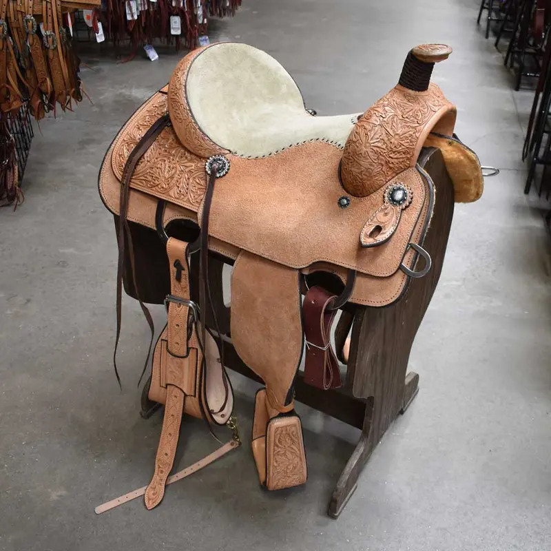 14.5" MASTER TEAM ROPING SADDLE