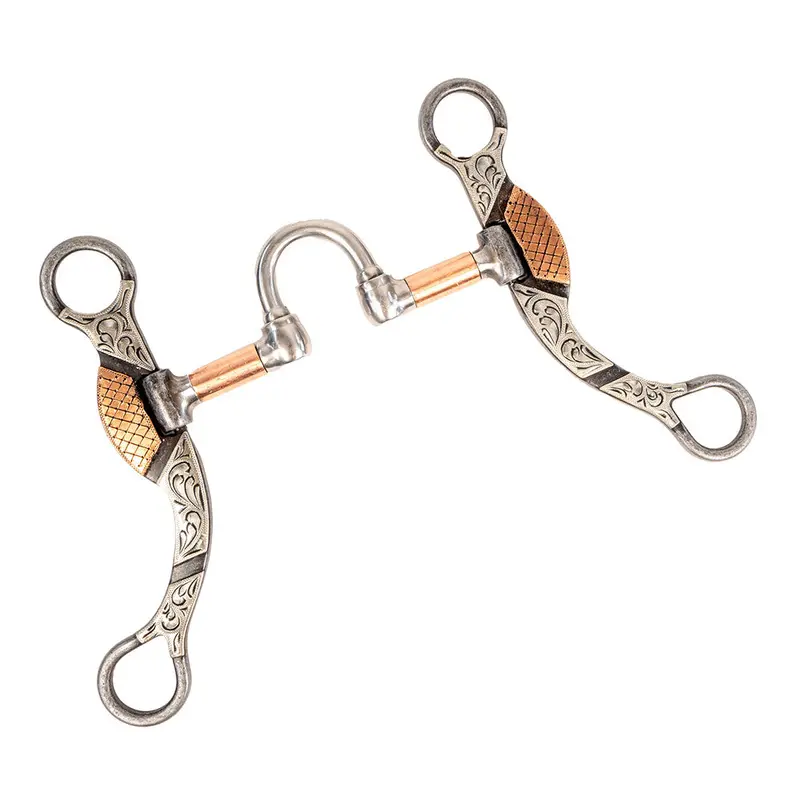 Aged Steel Correction With Copper Trim