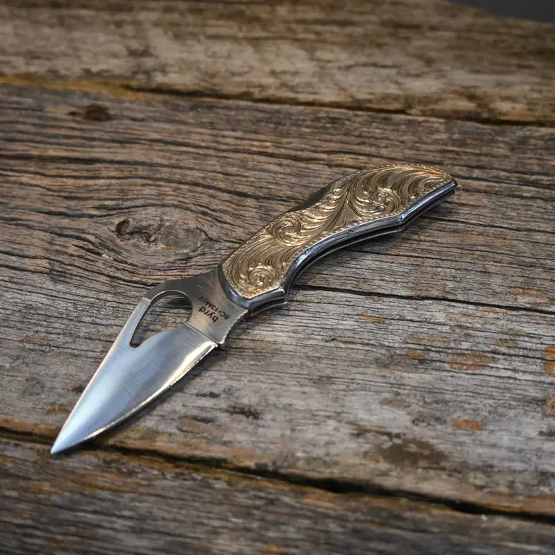 Tittor Silver Engraved Knife