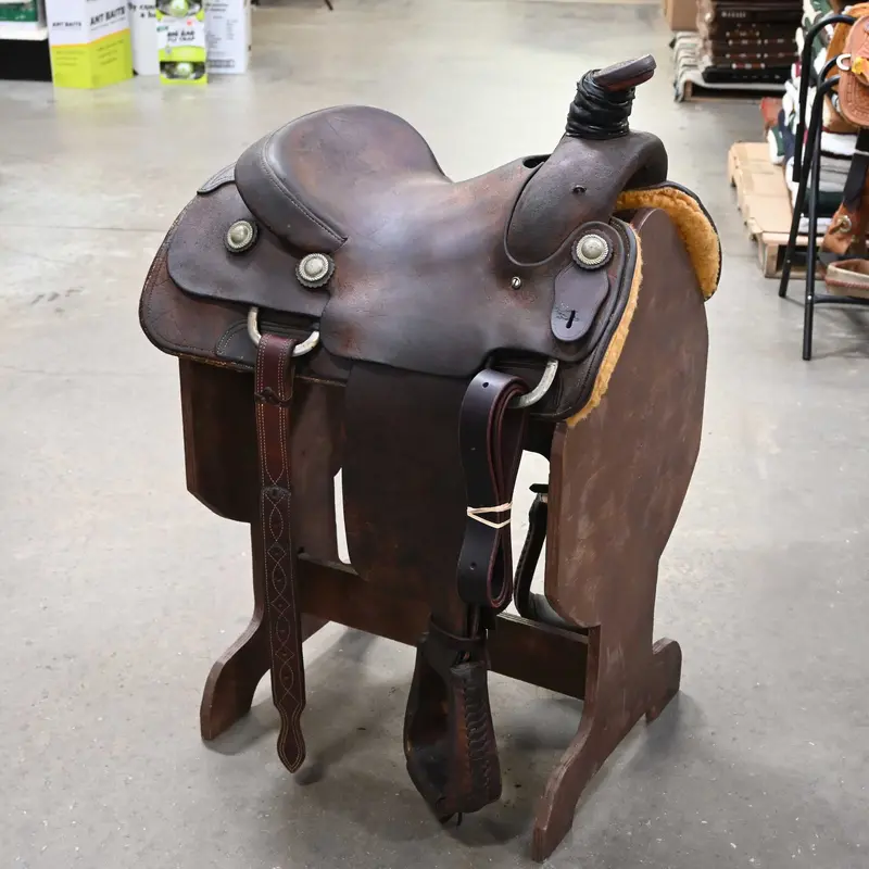 14.5" USED HOWARD COUNCIL RANCH SADDLE