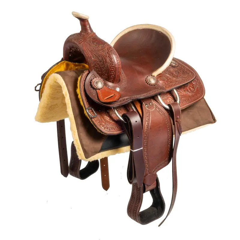 YOUTH PONY BARREL SADDLE & PAD SET