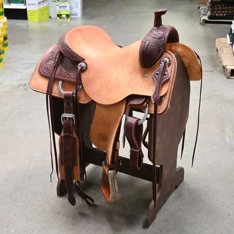 16.5" TESKEY'S RANCH CUTTER SADDLE