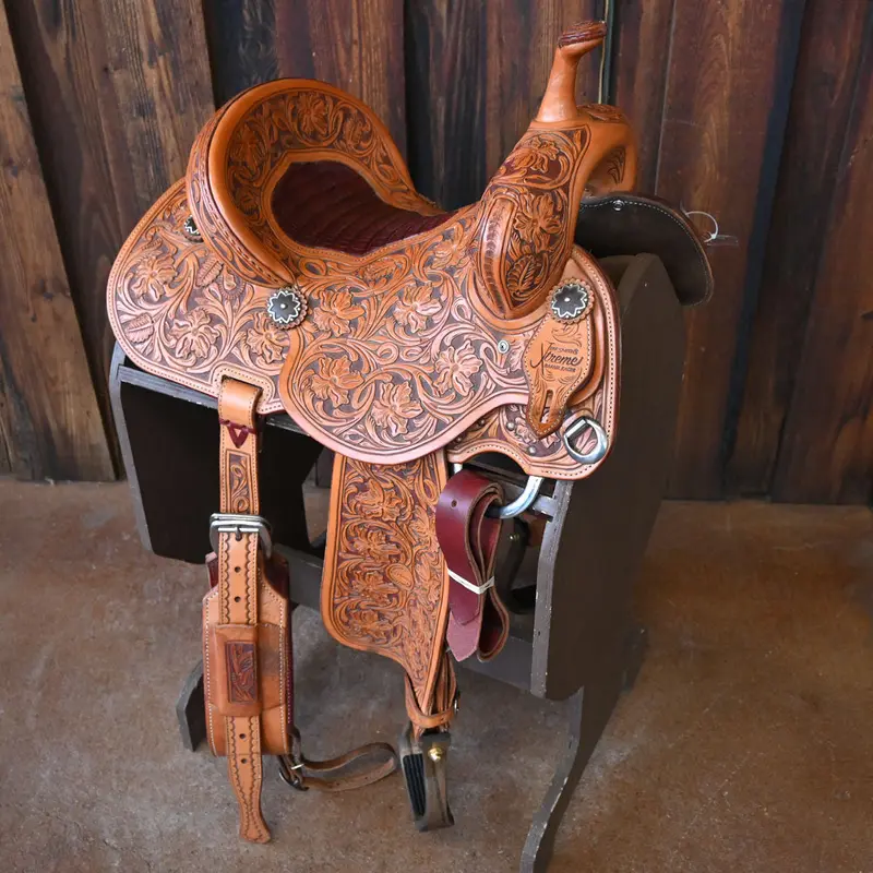 14" USED JEFF SMITH XTREME BARREL SADDLE