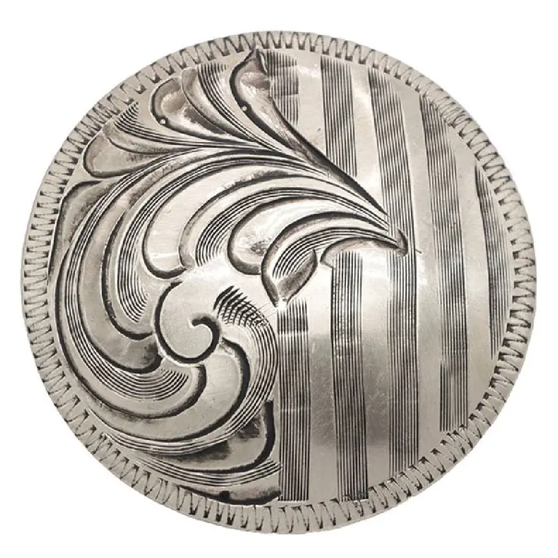 Vintage Silver Screw Back Concho