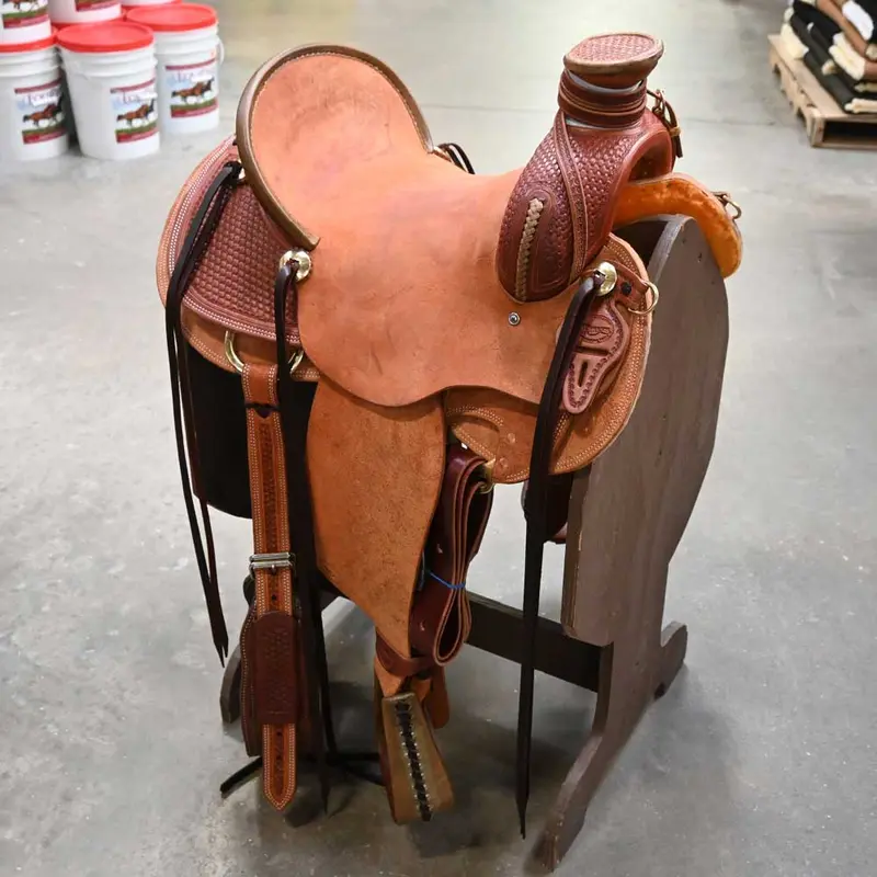 14" TESKEY'S POST HORN ASSOCIATION SADDLE
