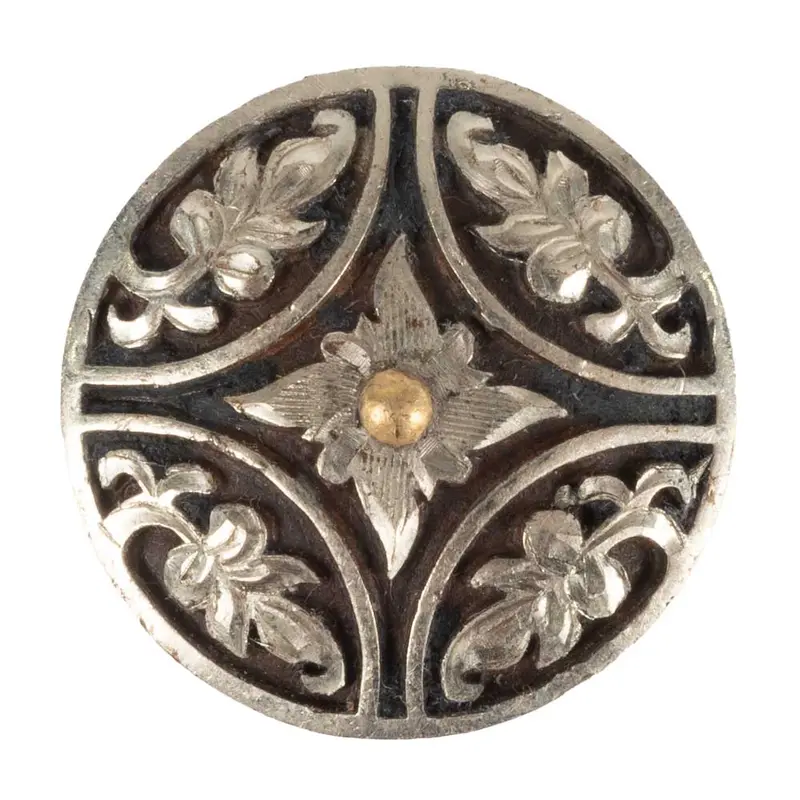 Bronze Floral Concho