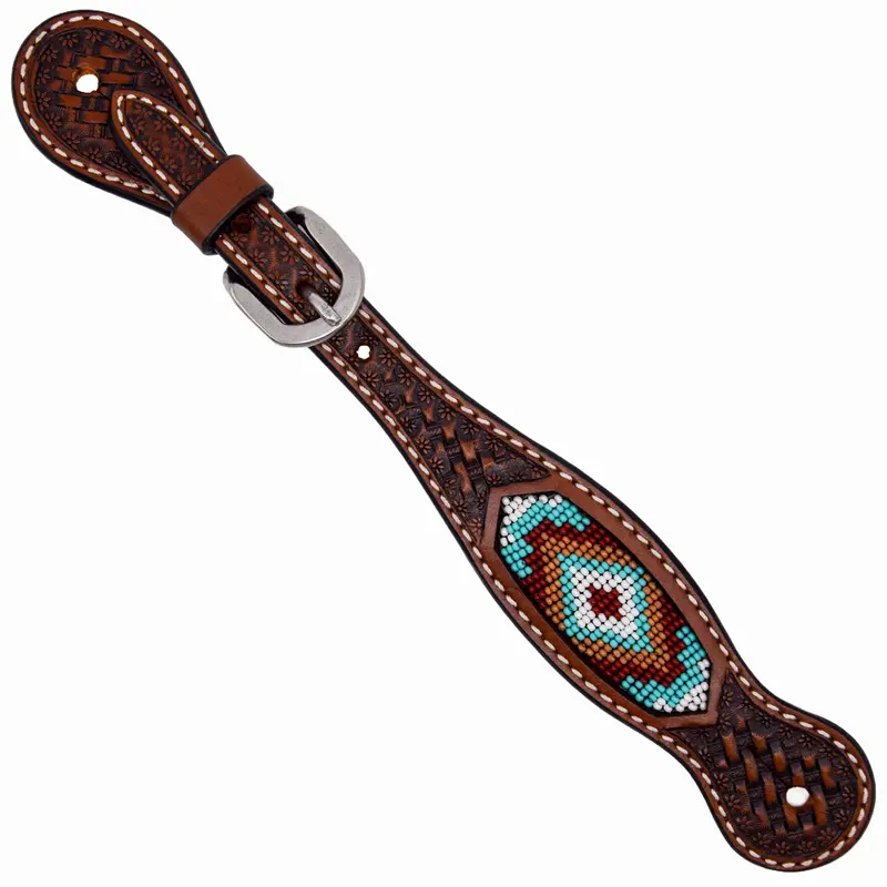 Weaver Ladies Beaded Spur Straps