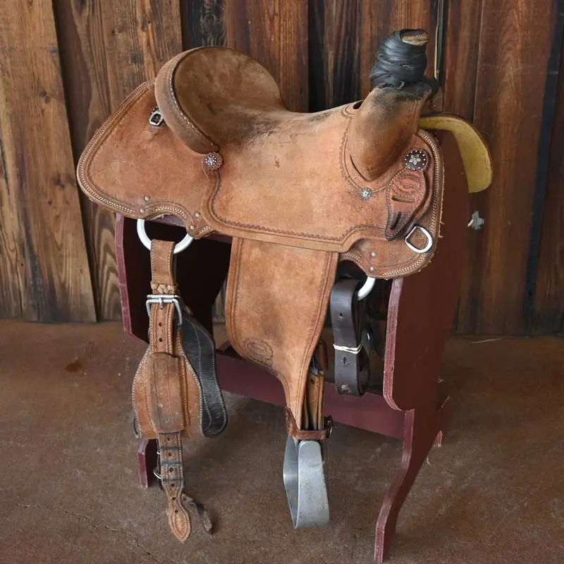 15" USED TESKEY'S ALL AROUND SADDLE