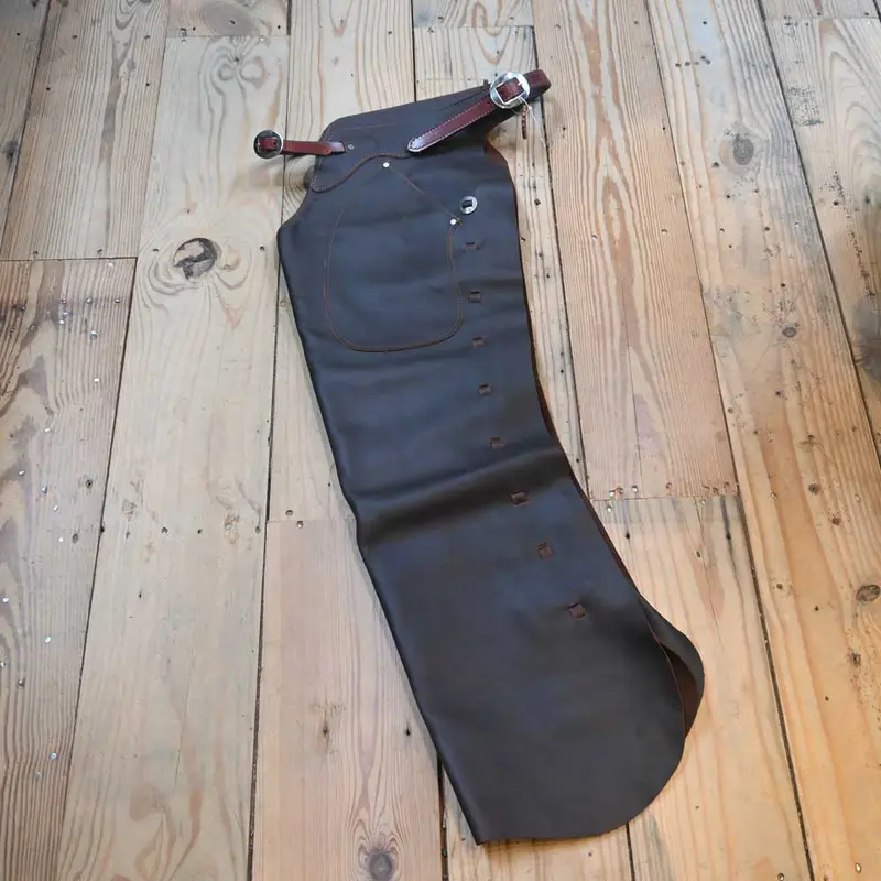 Teskey's Small Dark Brown Shotgun Chaps