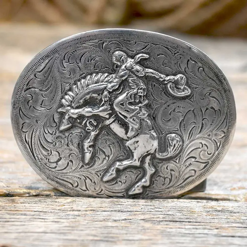 1940's Bohlin Bronc Rider Belt Buckle
