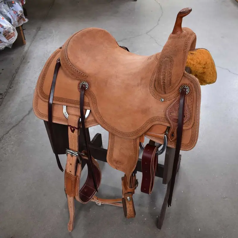 15.5" JEFF SMITH BUSTER WELCH CUTTING SADDLE