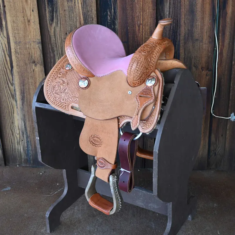 12" TESKEY'S YOUTH BARREL SADDLE