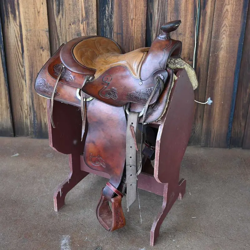 14.5" USED RANCH SADDLE