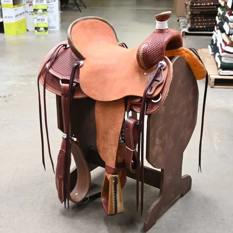 17" TESKEY'S RANCH ASSOCIATION SADDLE