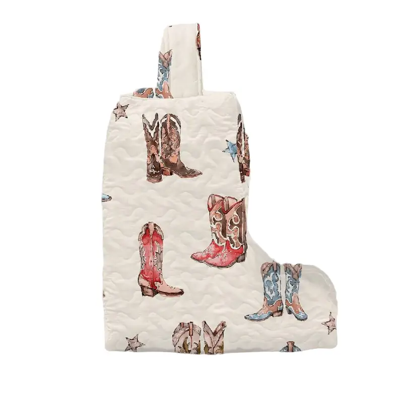 Thunderbird Boots Sand Quilted Boot Bag