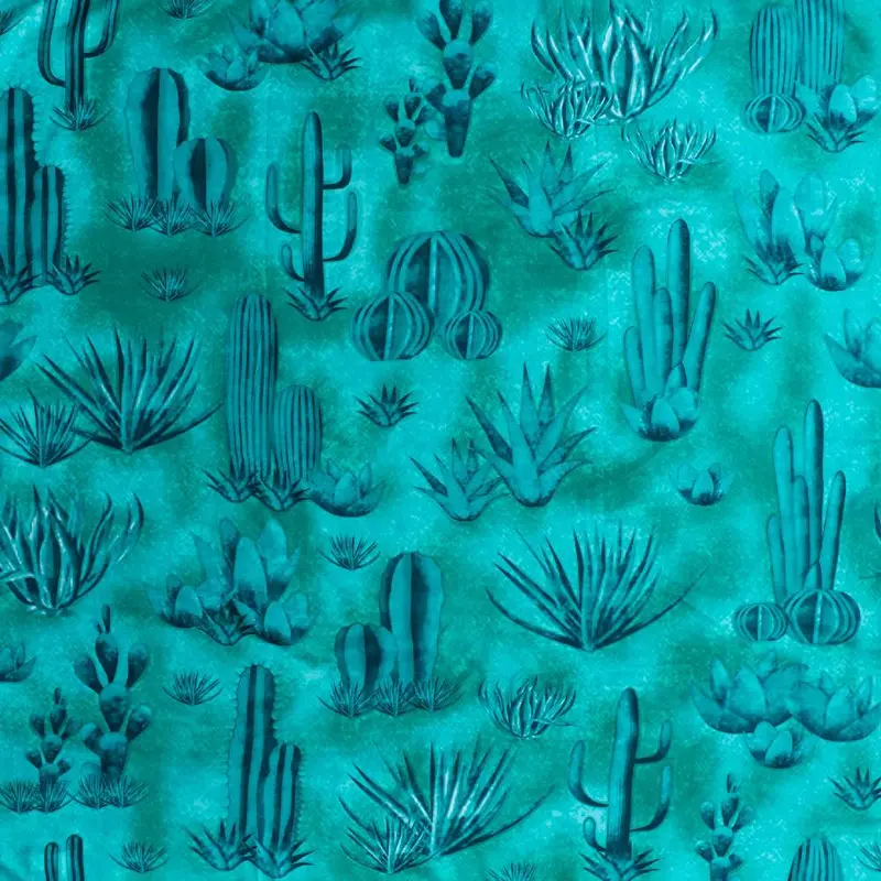 # 14 Cactus Southwest Scarf