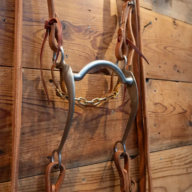 Roy Grazing Bit Bridle Rig