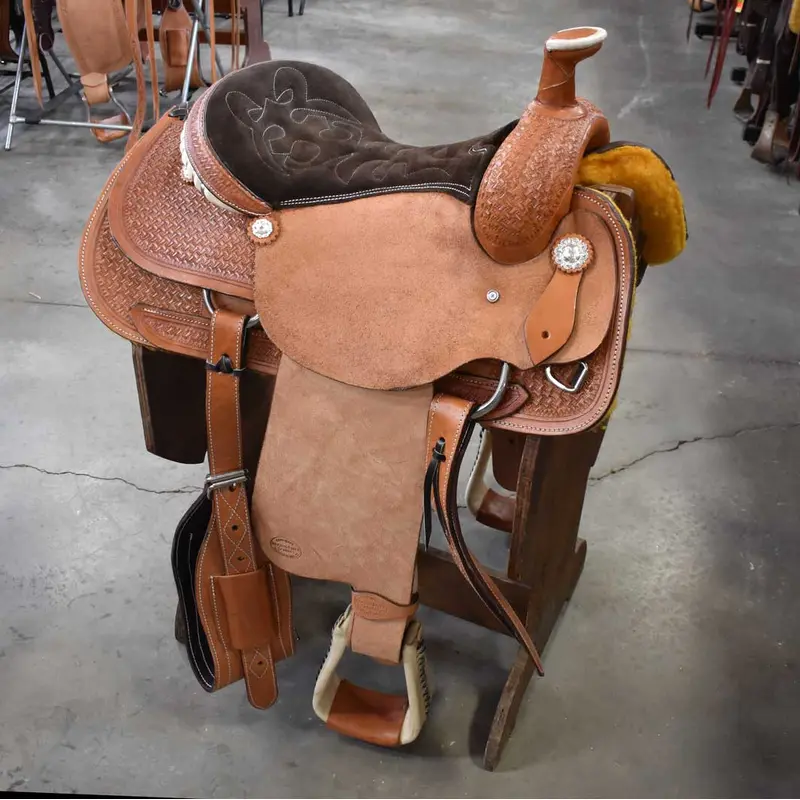 15" BRAZOS RIVER ROPING SADDLE