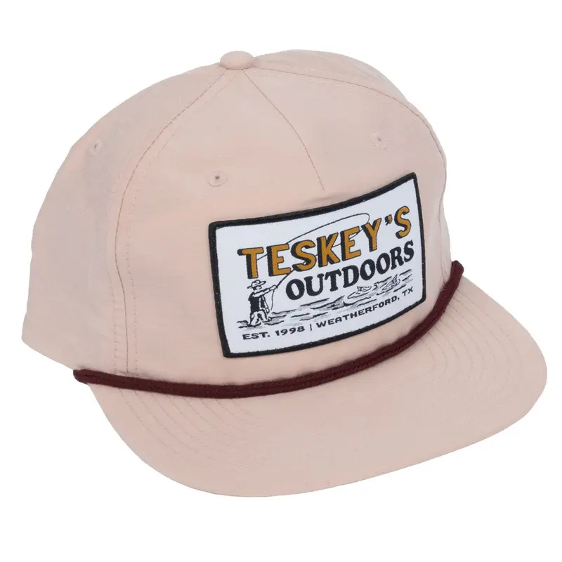 Teskey's Outdoors Fly Fishing Rope Cap