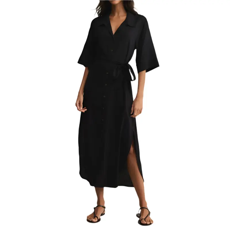 Z Supply Brise Linen Midi Dress