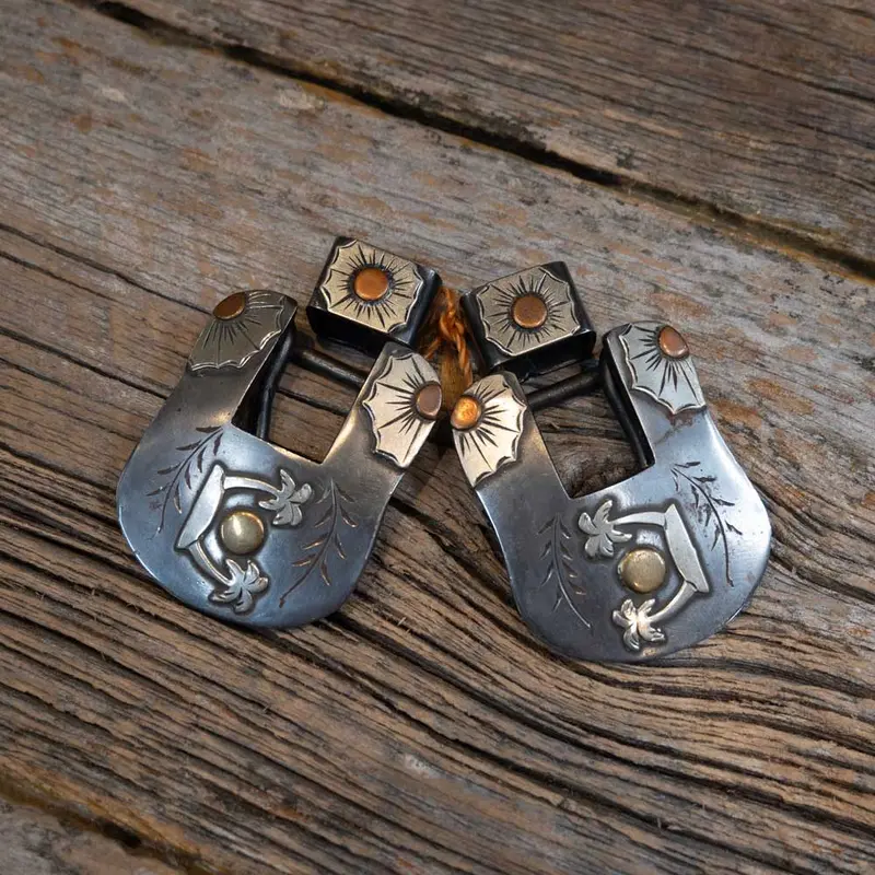 Andre Lewis Pair of Beach Buckle Sets