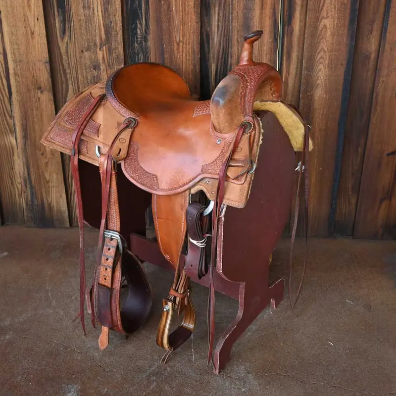 16" USED THE 77 CAMP CUTTING SADDLE