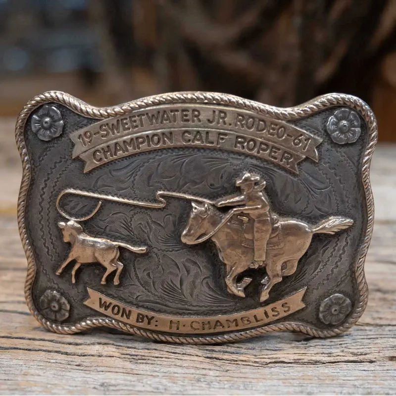 Sweetwater Rodeo Vintage Trophy Belt Buckle