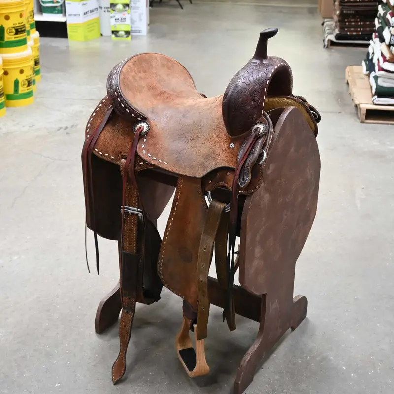 14.5" USED JEFF SMITH TAMI SEMAS BARREL SADDLE