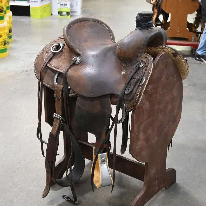 14.5" USED TESKEY'S RANCH SADDLE