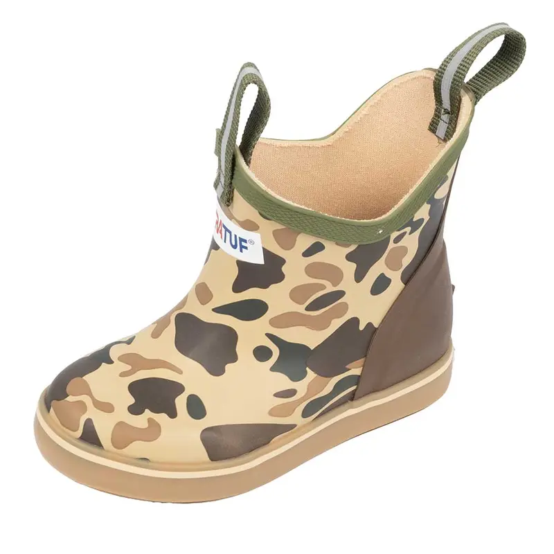 XTRATUF Kid's Duck Camo Ankle Deck Boot
