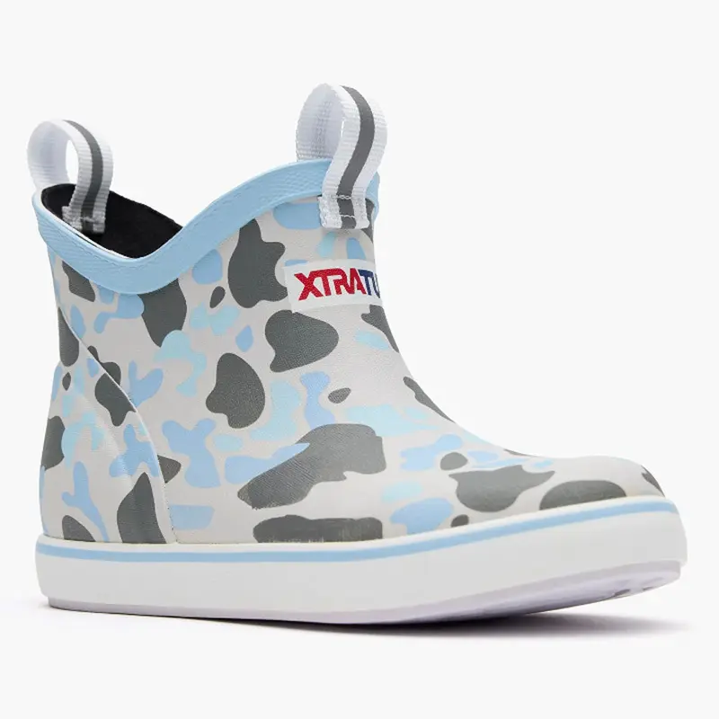 XTRATUF Kid's Ice Duck Camo Ankle Deck Boot