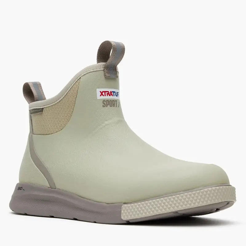 XTRATUF Men's Green Ankle Deck Sport Boot