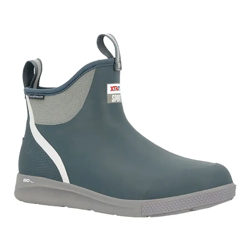 XTRATUF Men's Spruce Green Ankle Deck Sport Boot