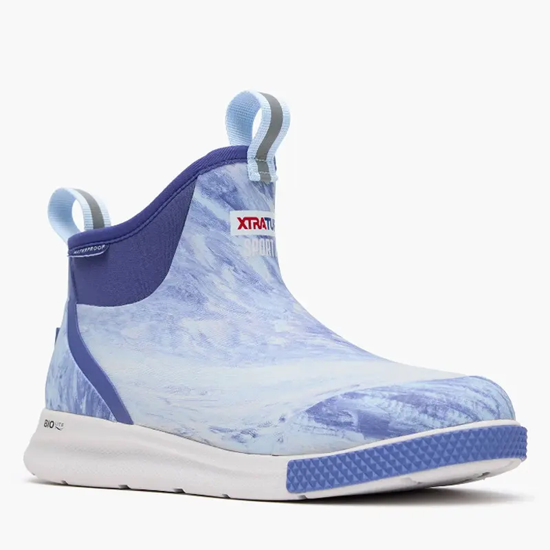 XTRATUF Women's Blue Ocean Ankle Deck Sport Boot