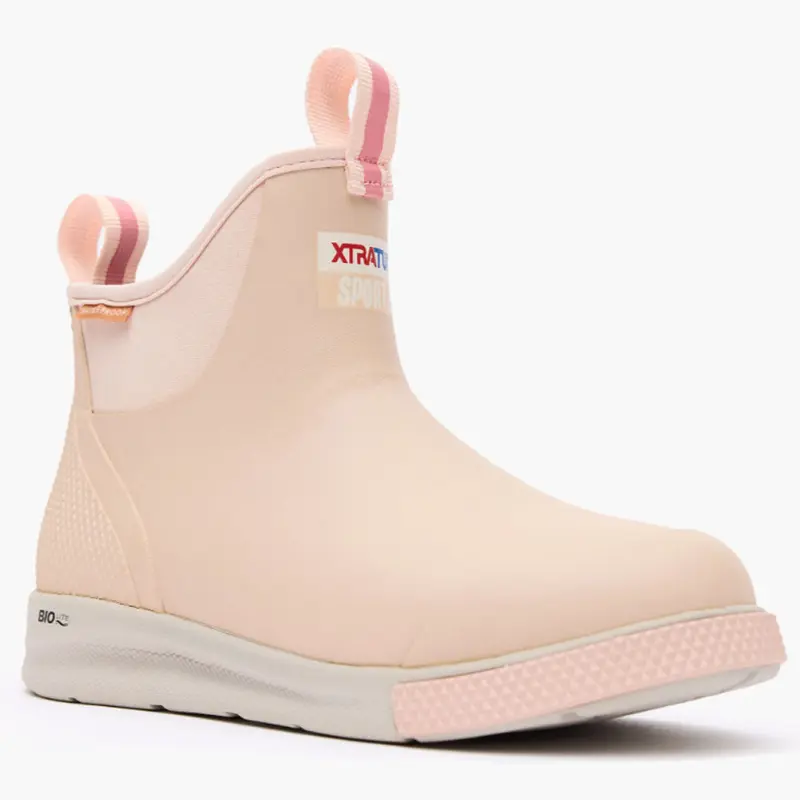 XTRATUF Women's Blush Peach Ankle Deck Sport Boot