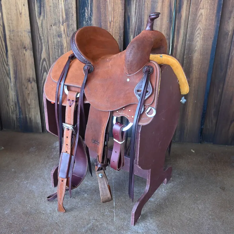 12.5" JEFF SMITH JUNIOR BUSTER WELCH CUTTING SADDLE