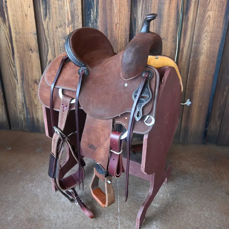 12" JEFF SMITH JUNIOR BUSTER WELCH CUTTING SADDLE