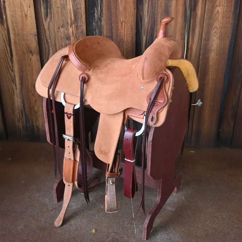14.5" JEFF SMITH BUSTER WELCH CUTTING SADDLE
