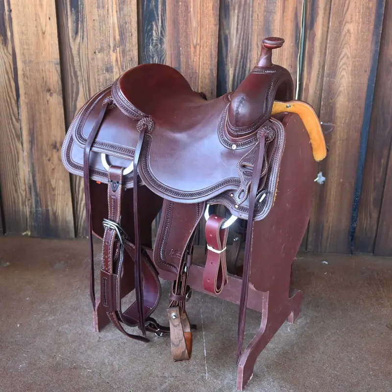 15.5" JEFF SMITH BUSTER WELCH RANCH CUTTER SADDLE