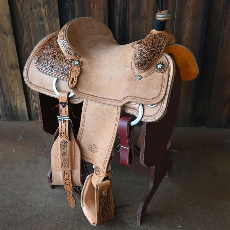 15" PATRICK SMITH TEAM ROPING SADDLE