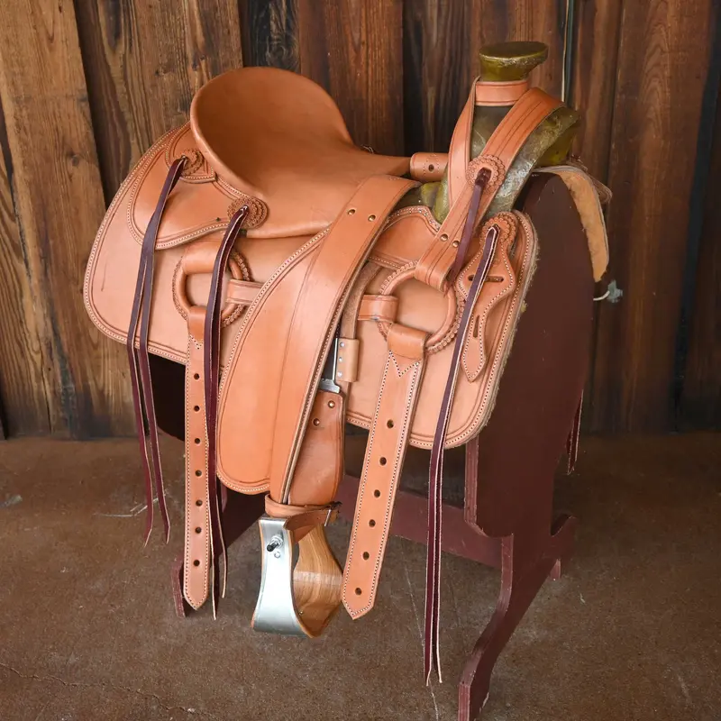 16" TESKEY'S VAQUERO RANCH SADDLE