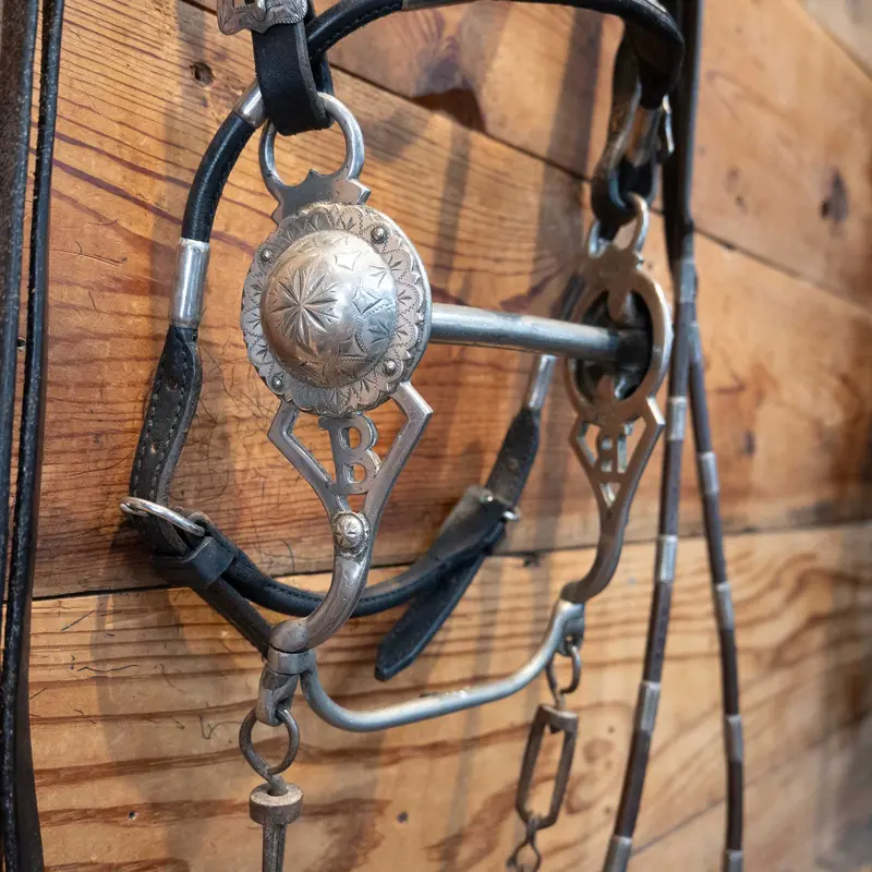 1950's Visalia Stock Sheriff's Posse style Bridle Set