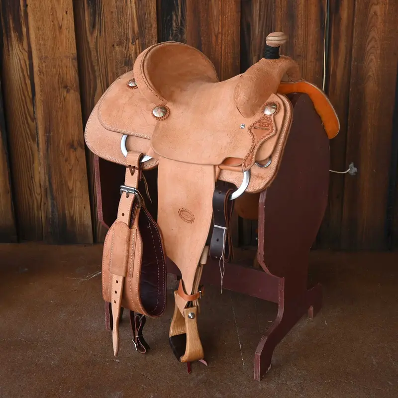 13" TESKEY'S TEAM ROPING SADDLE