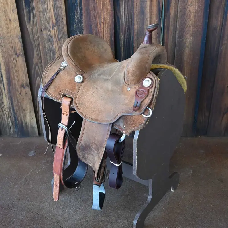 14" USED BILLY COOK BARREL SADDLE