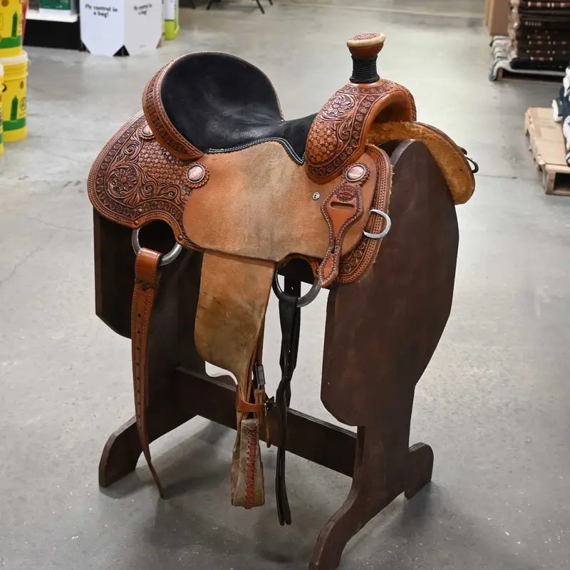 13.5" USED TESKEY'S ALL AROUND SADDLE