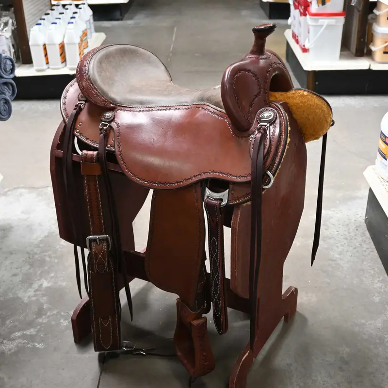 17" USED MARTIN CLINTON ANDERSON AUSTRALIAN SADDLE